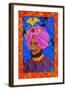 Maharaja with Pink Turban, 2012-Jane Tattersfield-Framed Giclee Print