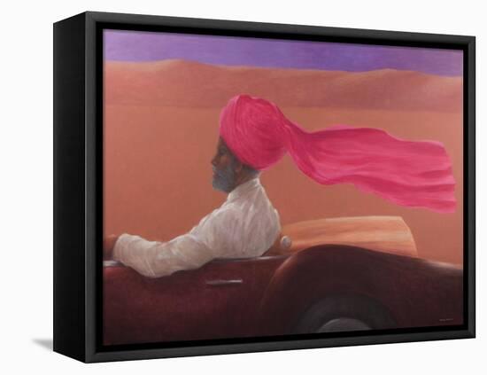 Maharajah at Speed 2-Lincoln Seligman-Framed Stretched Canvas