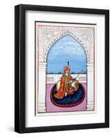 Maharajah Dulip Singh, from 'The Kingdom of the Punjab, its Rulers and Chiefs, Volume I', a…-null-Framed Giclee Print