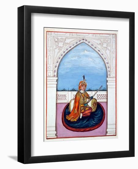 Maharajah Dulip Singh, from 'The Kingdom of the Punjab, its Rulers and Chiefs, Volume I', a…-null-Framed Giclee Print