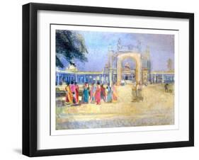 Maharajah's Palace, Mysore, 1995-Pamela Scott Wilkie-Framed Giclee Print