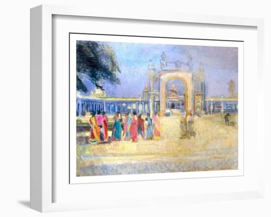 Maharajah's Palace, Mysore, 1995-Pamela Scott Wilkie-Framed Giclee Print