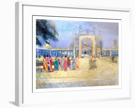 Maharajah's Palace, Mysore, 1995-Pamela Scott Wilkie-Framed Giclee Print