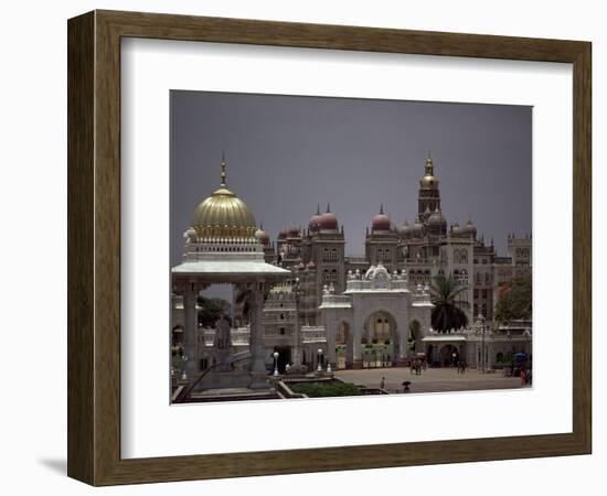 Maharajah's Palace, Mysore, Karnataka State, India-David Beatty-Framed Photographic Print