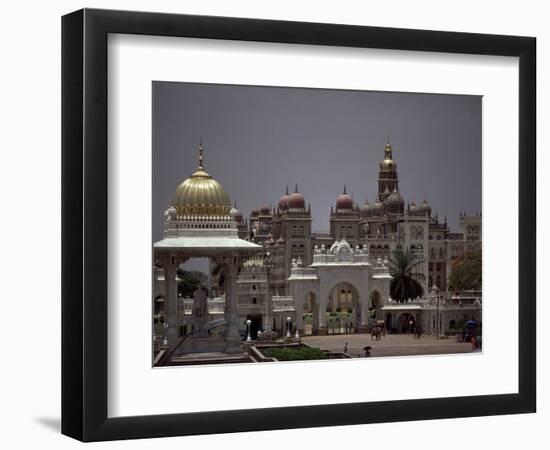 Maharajah's Palace, Mysore, Karnataka State, India-David Beatty-Framed Photographic Print