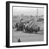 Maharajahs Rounding Jumma Muisjid, Delhi, India, 1913-HD Girdwood-Framed Giclee Print