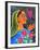 Maharani with Magenta Bird, 2011-Jane Tattersfield-Framed Giclee Print