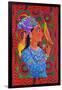 Maharani with Two Birds, 2012-Jane Tattersfield-Framed Giclee Print