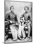 Mahatma Gandhi in Rajkot with School Friend Sheikh Mehtab, Rajkot, 1883-null-Mounted Giclee Print