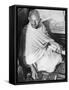 Mahatma Gandhi Indian Nationalist and Spiritual Leader Sailing from Boulogne to Folkestone-null-Framed Stretched Canvas