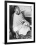 Mahatma Gandhi Indian Nationalist and Spiritual Leader Sailing from Boulogne to Folkestone-null-Framed Photographic Print
