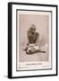 Mahatma Gandhi Indian Nationalist and Spiritual Leader-null-Framed Art Print