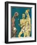 Mahatma Gandhi Indian Nationalist and Spiritual Leader-null-Framed Art Print