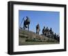 Mahatma Gandhi, the Eleven Statues, Delhi, India-John Henry Claude Wilson-Framed Photographic Print