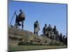 Mahatma Gandhi, the Eleven Statues, Delhi, India-John Henry Claude Wilson-Mounted Photographic Print