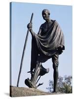 Mahatma Gandhi, the Eleven Statues, Delhi, India-John Henry Claude Wilson-Stretched Canvas