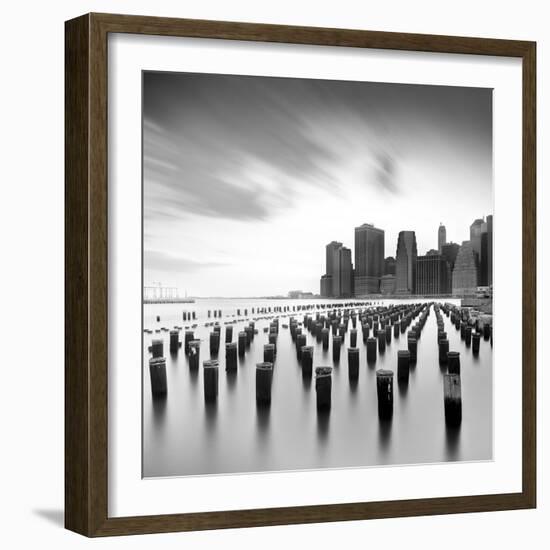 Mahattan Skyline 2-Moises Levy-Framed Photographic Print