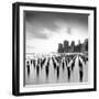 Mahattan Skyline 2-Moises Levy-Framed Photographic Print