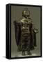 Mahavairocana, Cosmic Buddha, Gilded Bronze Statue, Front, China, Sui Dynasty, 6th-7th Century-null-Framed Stretched Canvas