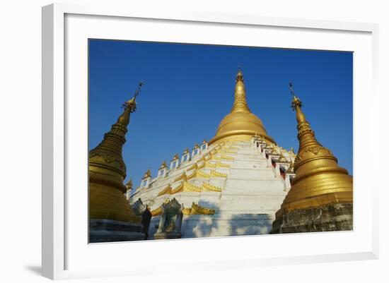 Mahazedi Paya, Bago (Pegu), Myanmar (Burma), Asia-Tuul-Framed Photographic Print