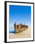 Maheno Shipwreck, Fraser Island, UNESCO World Heritage Site, Queensland, Australia, Pacific-Matthew Williams-Ellis-Framed Photographic Print