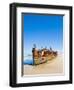 Maheno Shipwreck, Fraser Island, UNESCO World Heritage Site, Queensland, Australia, Pacific-Matthew Williams-Ellis-Framed Photographic Print