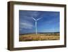 Mahinerangi Wind Farm, Mahinerangi, Otago, South Island, New Zealand.-David Wall-Framed Photographic Print