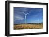 Mahinerangi Wind Farm, Mahinerangi, Otago, South Island, New Zealand.-David Wall-Framed Photographic Print