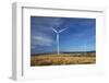 Mahinerangi Wind Farm, Mahinerangi, Otago, South Island, New Zealand.-David Wall-Framed Photographic Print