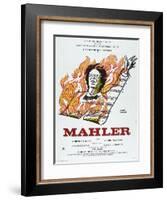 MAHLER, French poster, Robert Powell, 1974-null-Framed Art Print