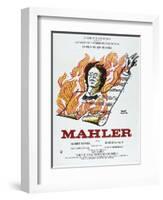 MAHLER, French poster, Robert Powell, 1974-null-Framed Art Print