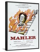 MAHLER, French poster, Robert Powell, 1974-null-Framed Art Print