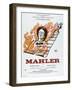 MAHLER, French poster, Robert Powell, 1974-null-Framed Art Print