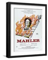 MAHLER, French poster, Robert Powell, 1974-null-Framed Art Print