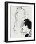 MAHLER Gustav sketches-Emil Orlik-Framed Giclee Print