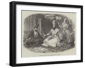 Mahmoud Shah, the Present King of Persia-null-Framed Giclee Print