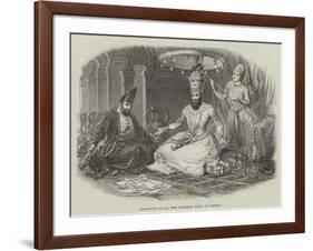 Mahmoud Shah, the Present King of Persia-null-Framed Giclee Print