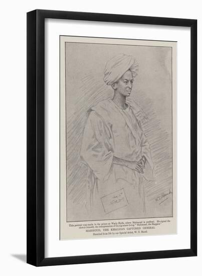 Mahmoud, the Khalifa's Captured General-William T. Maud-Framed Giclee Print