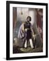 Mahmud II, sultan ottoman en 1808 (1784-1839)-Henri Schlesinger-Framed Giclee Print