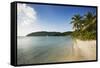 Maho Bay Beach-Macduff Everton-Framed Stretched Canvas