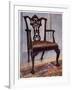 Mahogany Armchair, Style of Chippendale, 1911-1912-Edwin Foley-Framed Giclee Print