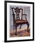Mahogany Armchair, Style of Chippendale, 1911-1912-Edwin Foley-Framed Giclee Print
