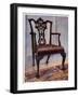 Mahogany Armchair, Style of Chippendale, 1911-1912-Edwin Foley-Framed Premium Giclee Print