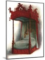 Mahogany bed, 1906-Shirley Slocombe-Mounted Giclee Print