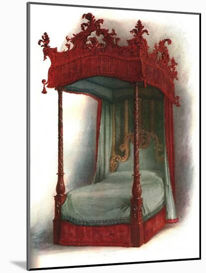 Mahogany bed, 1906-Shirley Slocombe-Mounted Giclee Print