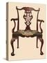 Mahogany chair, 1906-Shirley Slocombe-Stretched Canvas