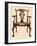 Mahogany chair, 1906-Shirley Slocombe-Framed Giclee Print