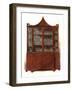 Mahogany china cabinet, 1906-Shirley Slocombe-Framed Giclee Print