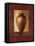 Mahogany Pottery Vase-Lanie Loreth-Framed Stretched Canvas