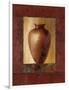 Mahogany Pottery Vase-Lanie Loreth-Framed Art Print